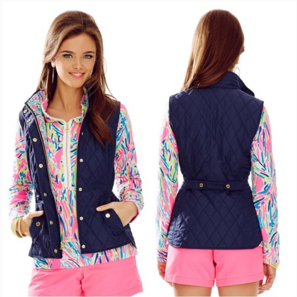 Lilly Pulitzer Blake Quilted Vest